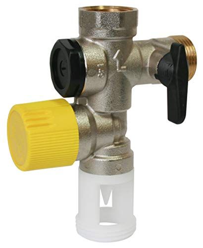 SOMATHERM 32700 Veiligheidsgroep, recht, NF 20/27, Teflon-zitting, grijs