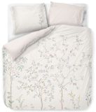 Pip Studio Desi Garden dekbedovertrek - Lits-Jumeaux XL - 260 x 200/220 cm - Gebroken wit
