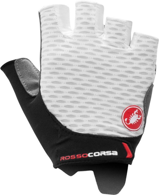 Castelli Rosso Corsa 2 Gloves Women - white - 8050949260838
