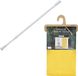 Urban Living Rideau de douche avec œillets - ocre - polyester - 180 x 200 cm - incl. barre de suspension extensible 70-120 cm