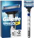 Gillette Mach3 Turbo voor Mannen - 1 Gillette Handvat + 2 Scheermesjes