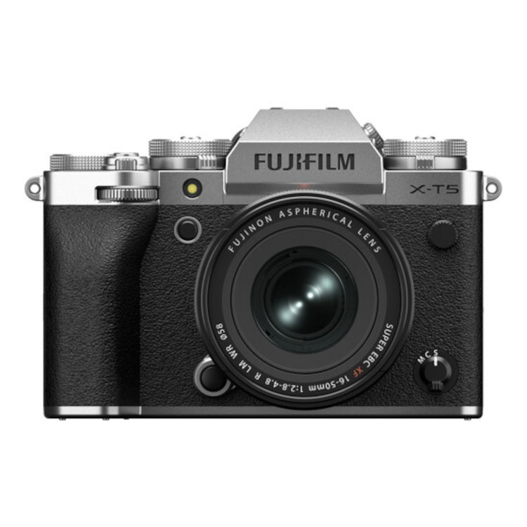 Fujifilm Fujifilm X-T5 systeemcamera Zilver + 16-50mm