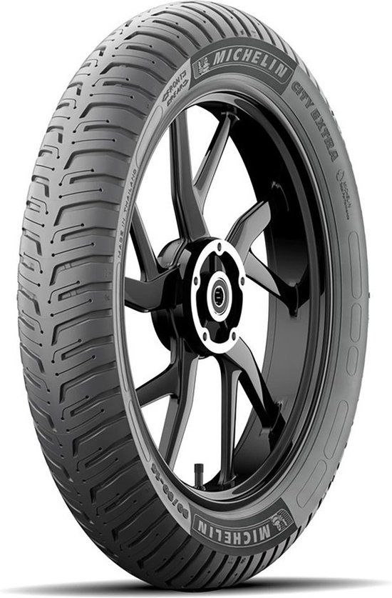 Michelin Moto City Extra 3.50/R10 59J TL - Black - Motorcycle Tire