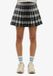 Superdry - Geruite minirok met plooien - Dames - Rokken - Zwart/Wit Geruit - UK12-EU40