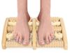 Merkloos Houten Voetmassage Roller voor Ontspanning