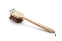 Outset Grill reinigingsborstel, Palmyra Bristle BBQ borstel met houten handvat