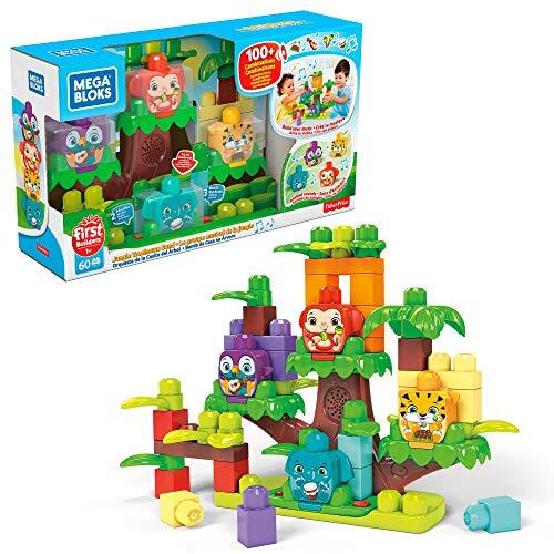 Mega Bloks GGG11 jungleboomhuisband, 60 delen