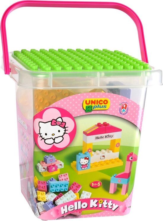 Mundo Unico Hello Kitty bouwemmer 2 104-delig