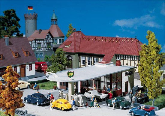 Faller - BP-pompstation - Schaal H0