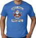 Bellatio Decorations Shoppartners Bv Grote maten fout Kerstshirt / Kerst t-shirt Santas angels Northpole blauw voor heren XXXL