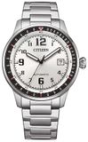 Citizen Urban Military NJ0190-51A Horloge - Staal - Zilverkleurig - Ø 40 mm