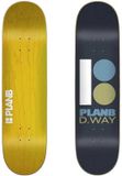 Plan B Metal Honeycomb Way 8.75 X32.125 Deck Surfskate Deck Goud