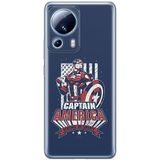 ERT GROUP mobiel telefoonhoesje voor Xiaomi 13 LITE/CIVI 2 origineel Marvel Capitan America 018 TPU