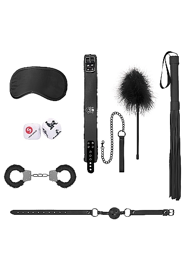 Ouch! Kits Introductory Bondage Kit #6 - Black