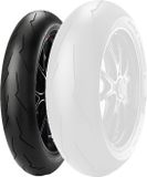 Pirelli Diablo Supercorsa Sc2 V2 120/70 R17 58W TL Pneu avant Noir