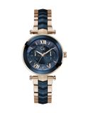 Gc Gc Illusion Mid Size Ceramic Analoog Quartzhorloge Blauw Kast Gemaakt Van 100% Roestvrij Staal En Een Armband Van 100% Keramiek 36.5 Y92003L1MF, Y92004L2MF, Y92005L1MF, Y92006L7MF