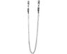 Ouch! Adjustable Nipple Clamps - Metal - Zilver - 8714273798435