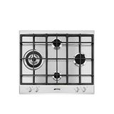 SMEG P261XGH, SELEZIONE-gaskookplaat, Stainless steel