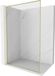 Mexen Kioto-F L paroi de douche Walk-in avec cadre 85 x 202 cm, transparent 8 mm, or brossé