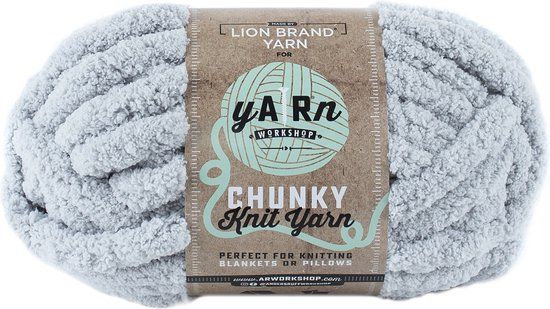 Lion Brand Yarn Chunky Knit Yarn Willow - 226g - 25mm - Polyester - Knitting Yarn