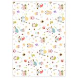 Ursus 54074601F - overtrekpapier kabouterwereld, motief tuinkabouter, DIN A4, 115 g/m², 25 vellen, enkelzijdig bedrukt, voor veelzijdig knutselen