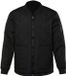 JP 1880 - Heren - Omkeerbare jas collegeblouson collegekraag - Zwart - Maat 7XL