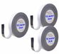 Tuka TKD9046 Magneetband om te beschrijven, herbeschrijfbaar, op maat te snijden, uitwisbaar, magneetband, identificatieteken, voor whiteboard, koelkast, planken, 3 x 10 m, wit