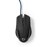 Nedis GMWD110BK Gaming Muis - Zwart