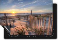 Chefcare Inductie Beschermer Strand en Zee 78x78 cm - Multicolor