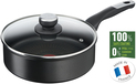 Tefal Unlimited Hapjespan - 24 cm - Zwart - Met Deksel