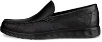 ECCO S Lite Moc Bootschoenen Heren Zwart Leer Maat 48