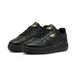 PUMA Palermo Moda leren sneakers voor Dames, Zwart, Maat 38