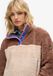 Superdry - Superzachte kraagloze Mash Up trui - Dames - Truien