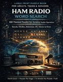 Ham Radio Word Search: 100 Large Print Themed Puzzles for Amateur Radio Operators