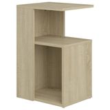 VidaXL Bijzettafel 36x30x56 cm Sonoma Eiken