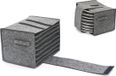 DuneDesign Camper Platenhouder van Vilt - Flexibele Caravan Organizer voor 8 Platen - Caravan Schotel Opslag