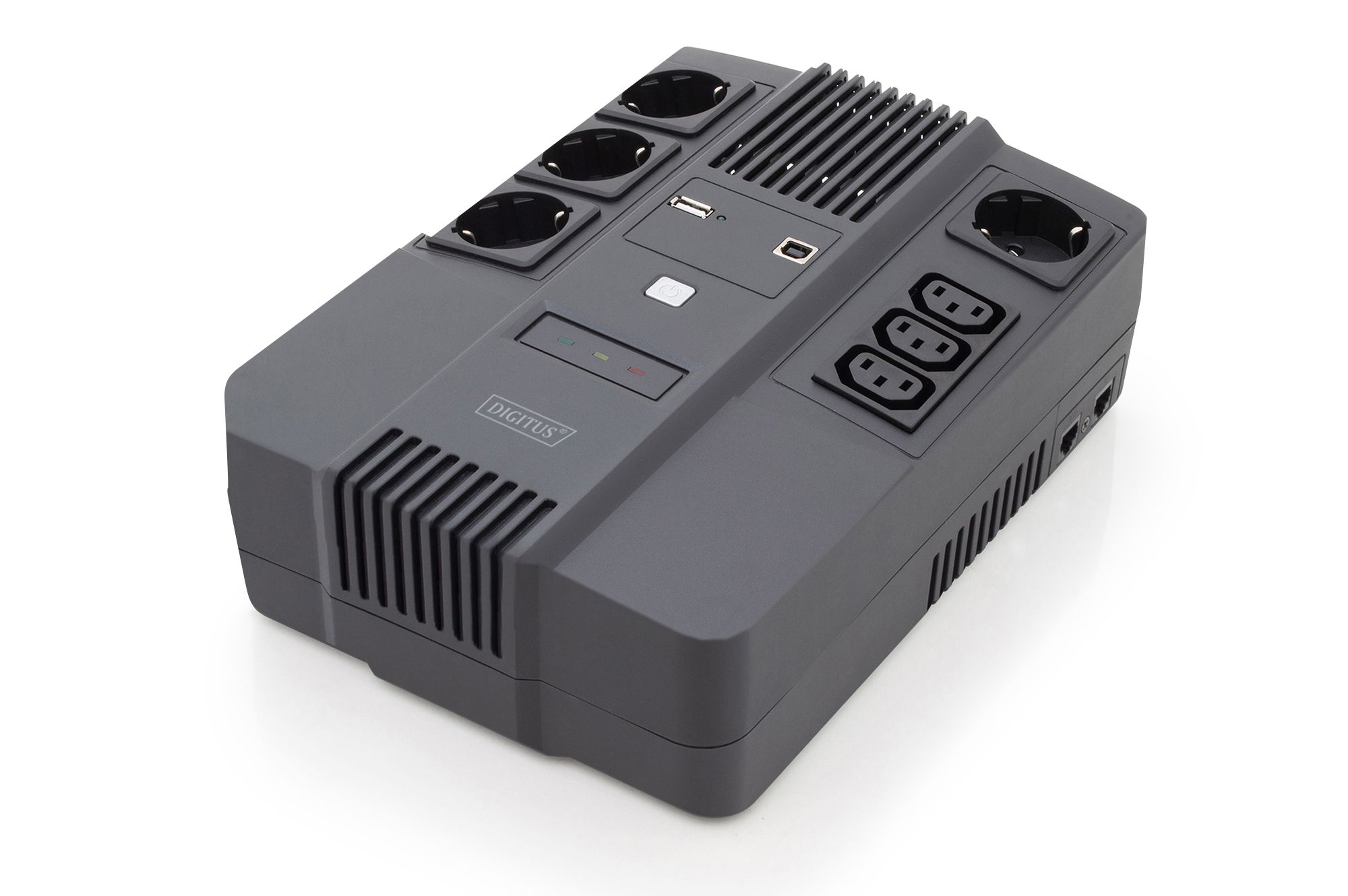 Digitus DN-170110 - Ononderbroken stroomvoorziening (UPS) - Zwart