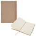 Idena 12256 - Notitieboekje Glitter, champagne, 14 x 20 cm, vierkant, 100 g/m², 192 vel, met kikkerzakje, lint en elastieksluiting, 1 st.
