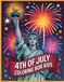 4th Of July Coloring Book For Kids