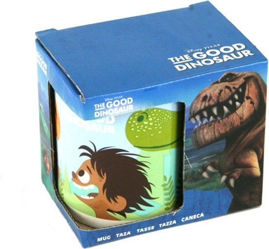 Disney The Good Dinosaur Mok In Geschenkverpakking - 500 ml - Blauw