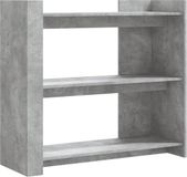 vidaXL Wandtafel - 100x35x90 cm - Hout - Betongrijs - Modern