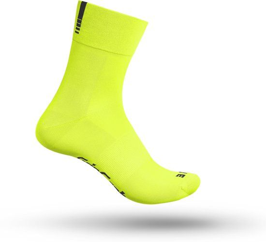 GripGrab Lightweight SL Fietssokken - Fluo Geel - Maat S (38-41)