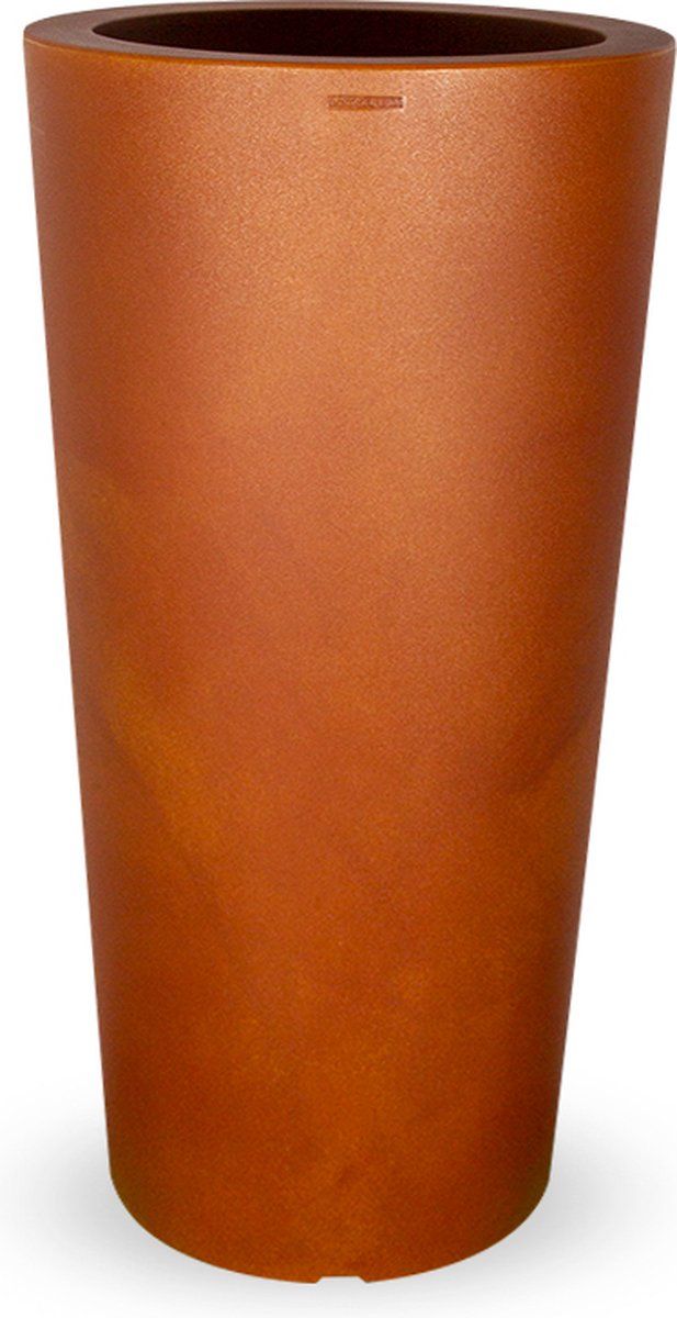 WLGOLD HTT - Bloempot Tony, rond, H96 cm, roest