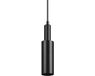 OSRAM suspension cylinder rail with GU10 socket in black steel, IP20 protection, suitable for kitchen and living room