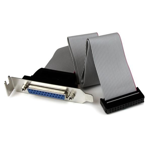 StarTech.com Low-Profile 40cm Parallelle Poort Verloopkabel met Bracket DB25 (F) naar IDC26