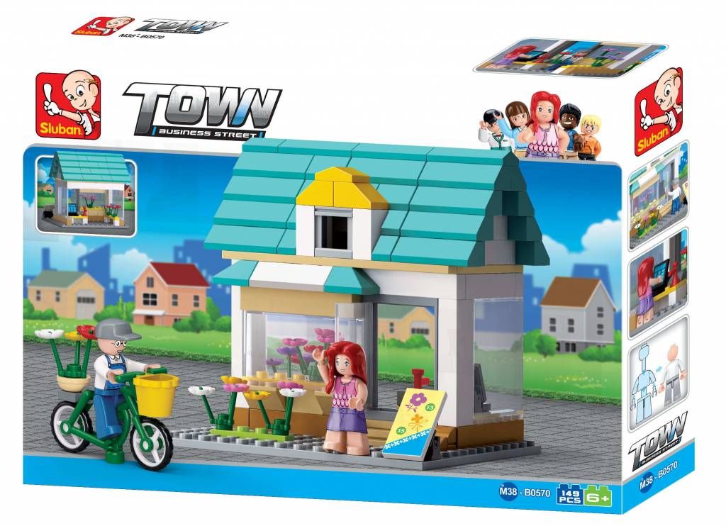 Sluban Town Business Queenie'S Bloemenwinkel - 6938242953300