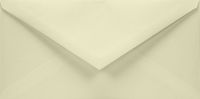 Netuno Gladde ecru enveloppen DL - 110 x 220 mm - 25 stuks - NK natgelijmde - 120 gram - Munken