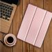 Stuff Certified iPad Pro 11 2018 Leren Vouwbare Cover Hoesje Case Roze
