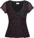 myMo Blouse Rood Zwart