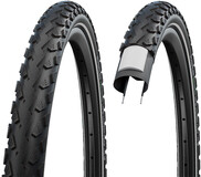 SCHWALBE LandCruiser Plus Perform - 28x1.75" Clincher Tire - Black